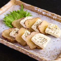 クリームチーズいぶりがっこ