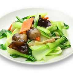 チンゲン菜ニンニク塩味炒