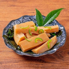 極太メンマ　青唐ラー油