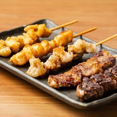 お得な肉串5本盛り合わせ《塩/たれ》