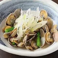 あさり炒めガーリックバター