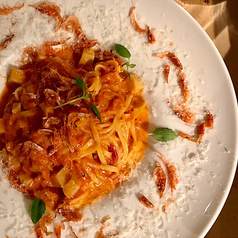 桜海老のトマトソース