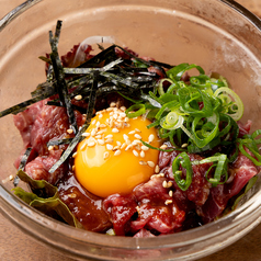 馬肉のユッケ