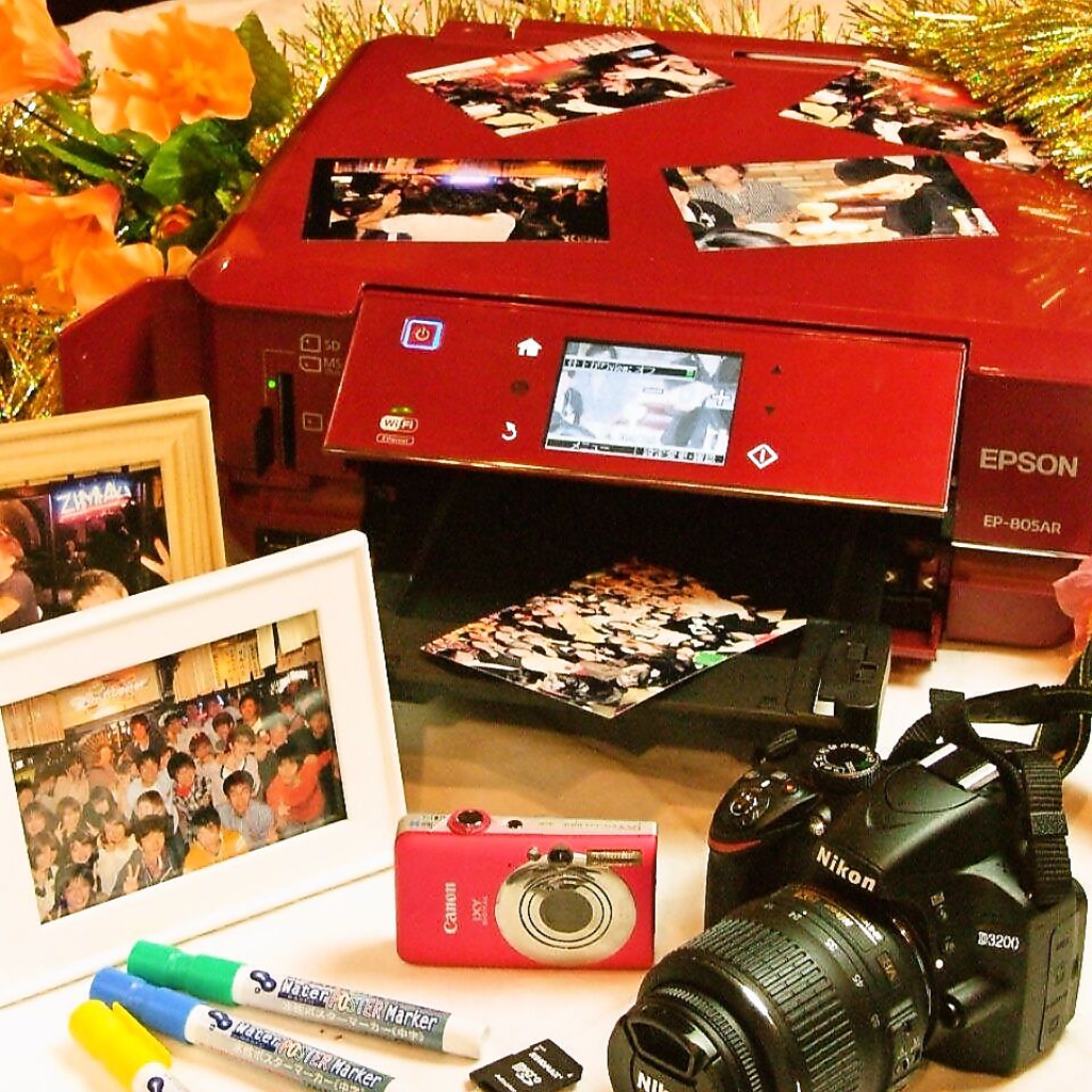 撮影したデータをその場でプリントアウトＯＫ★データもお渡しいたします。