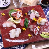 素材を活かした職人の技。お刺身から本日の旬魚まで◎