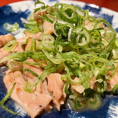 はかた地どり　せせりのねぎ塩焼き