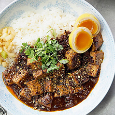 麻辣スパイス豆腐飯