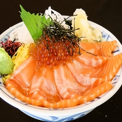 サーモンいくらめし