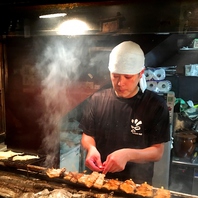 手仕事で焼き上げる串料理が楽しめるお店！