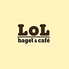 bagel&cafe LoL ベーグル&カフェ ロールのロゴ