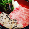料理メニュー写真&nbsp;【お鍋単品】松阪牛と牡蠣の土手鍋