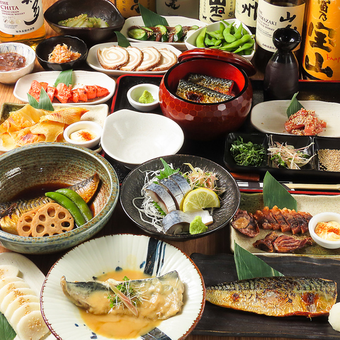 神田駅徒歩2分！新鮮な鯖と日本酒を楽しめる居酒屋♪