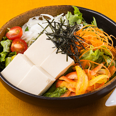 豆富サラダ 濃厚ゴマドレッシング