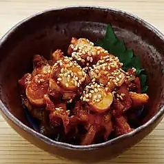 店茹でタコキムチ