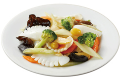 イカとセロリのさっぱり炒め/イカの四川風炒め