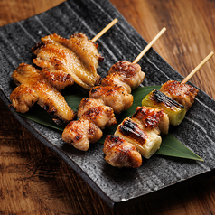 本日の焼き鳥3種盛り合わせ