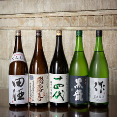 地酒は全国より取り寄せます！