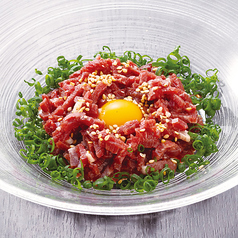牛肉の塩ユッケ