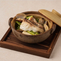 真鯛と浅利の酒蒸し