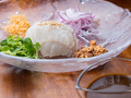 料理メニュー写真 鯛の中華風カルパッチョ