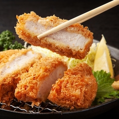熟成豚を使用したトンカツ