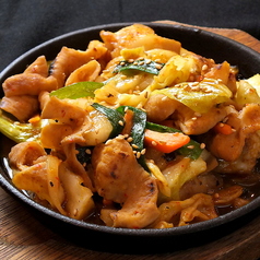 鉄板!ホルモン味噌炒め