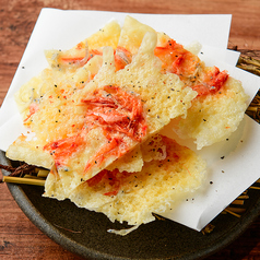桜えびとしらすのチーズせんべい