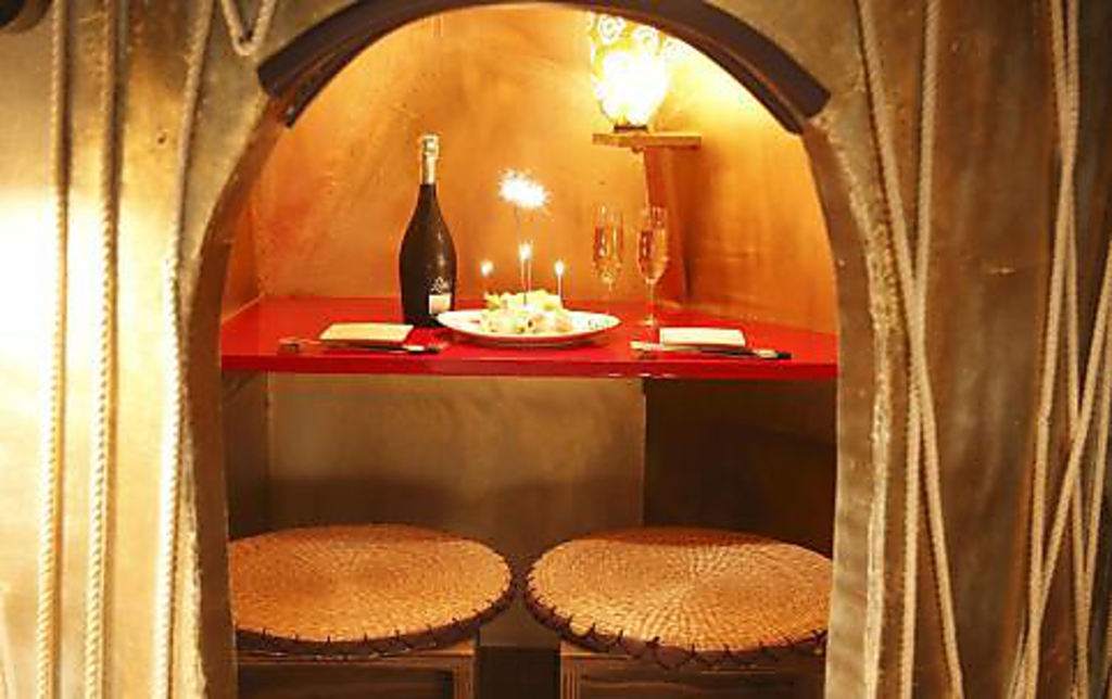 デートにオススメな洞窟個室★いつもとはひと味違った雰囲気にドキドキ…