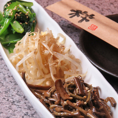 自家製ナムル盛り合わせ