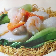 海鮮あんかけ焼そば