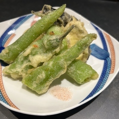 季節の野菜天ぷら