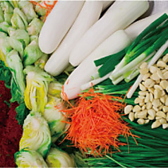 上質な国産野菜や本場の唐辛子を使ったこだわりのキムチ