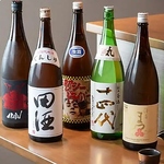 東北の地酒を中心に、料理に合わせた季節限定の銘柄を多数ご用意！芳醇な香りと旨みを心ゆくまで堪能