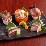 肉と鮮魚盛りは、美味しいお肉もお魚も両方楽しめるので是非ご堪能下さい！