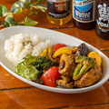 料理メニュー写真 ごろごろ野菜のマサラチキンカレー