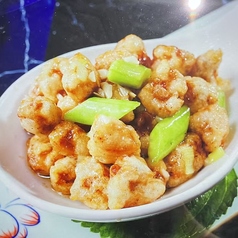 豚肉の甘酢あんかけ