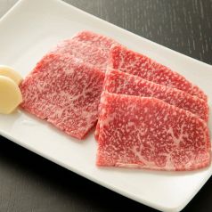 新鮮な国産牛を使用した鉄板焼き！