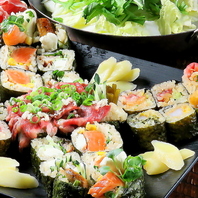 今、流行りの肴巻きも充実♪