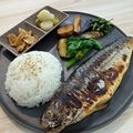 料理メニュー写真&nbsp;越田商店の鯖文化干しと自家製漬物の健やかプレート
