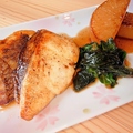 料理メニュー写真&nbsp;鯛のバター醤油焼き