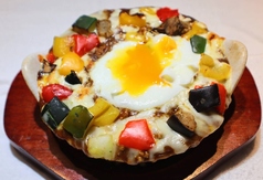 夏野菜のチーズ焼きカレー