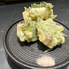 季節の海鮮天ぷら