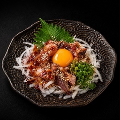 地鶏ユッケ