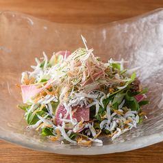釜揚げしらすのサラダ