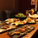 全室個室の店内