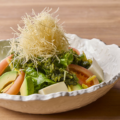アボカドと豆腐サラダ
