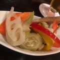 料理メニュー写真 彩り野菜の自家製ピクルス