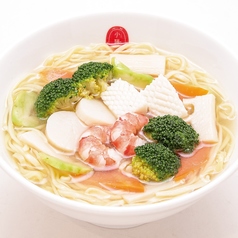 海老とイカの海鮮湯麺