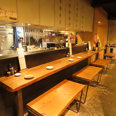 キッチンが目の前で楽しみながらお食事を楽しめます