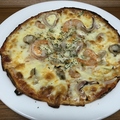 料理メニュー写真 シーフードピザ